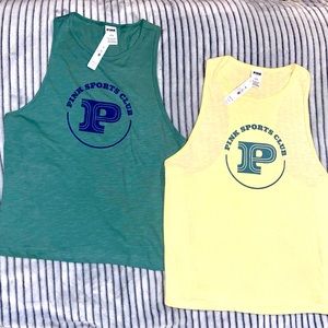 2 NWT Victoria's Secret / PINK Tank Tops